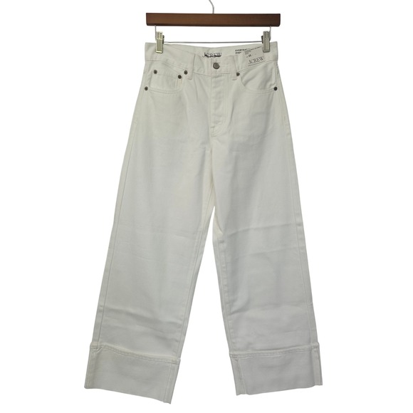 25p Sign J. Crew | Jeans | J Crew Summertime Jean Mid Rise Rigid Wide Leg Women ...